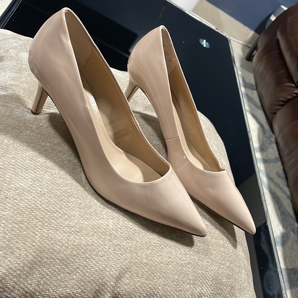 Franco Sarto natural heels